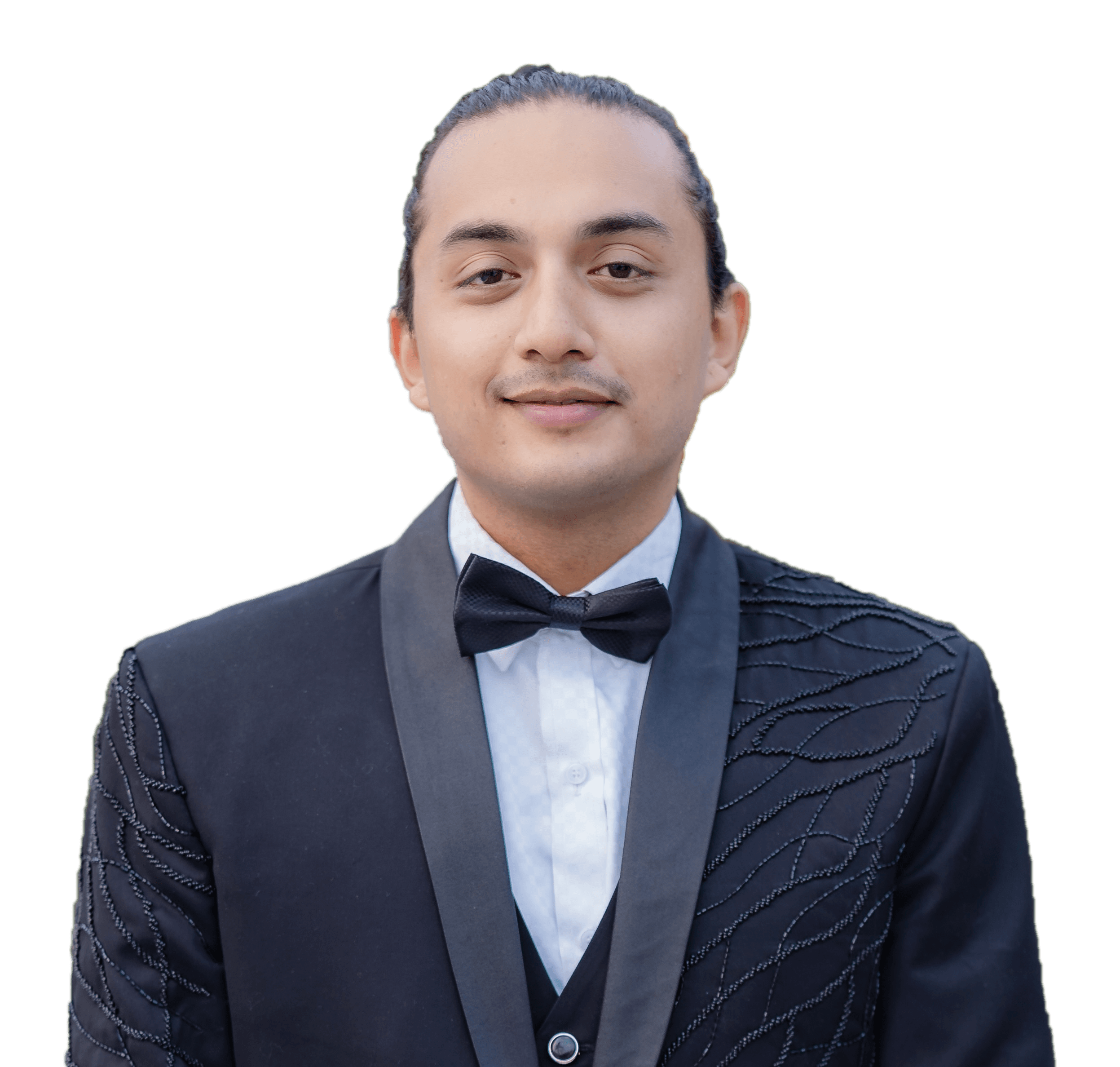 Sushant Paudel in formal dress